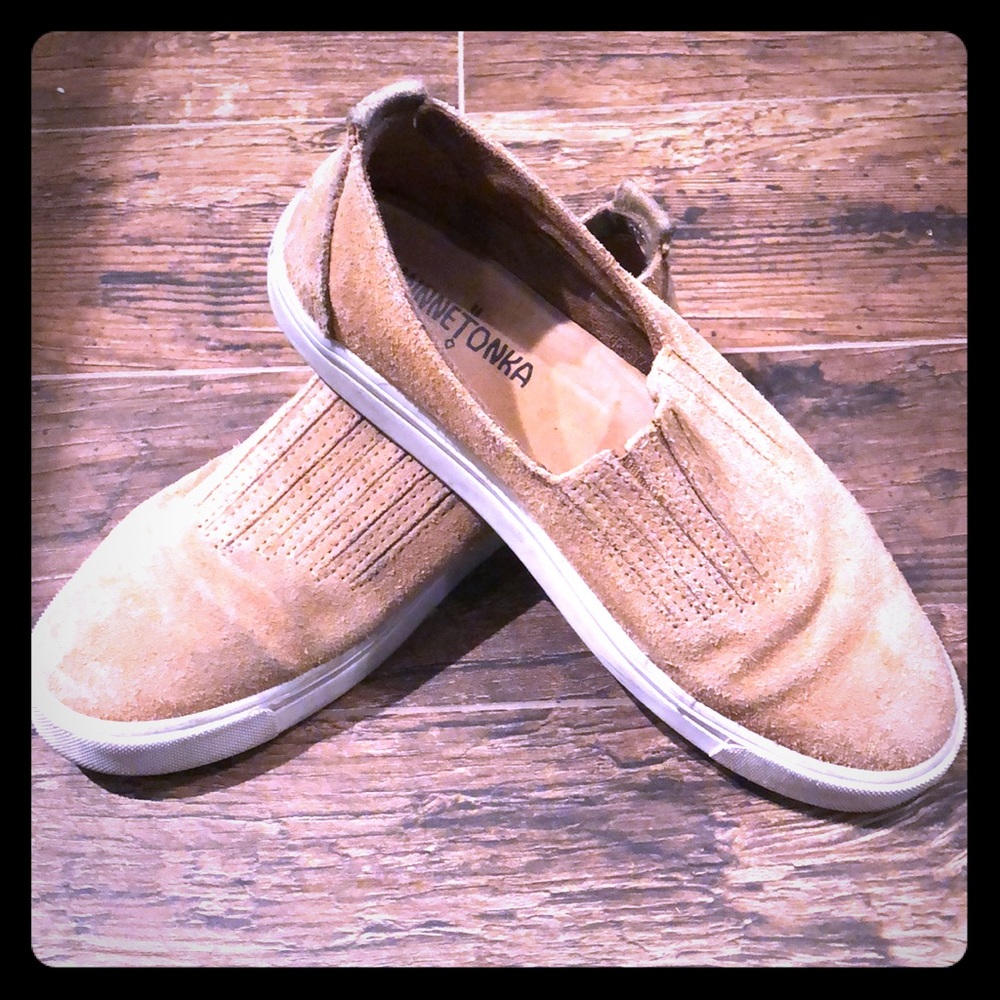 Minnetonka Leather Sneakers